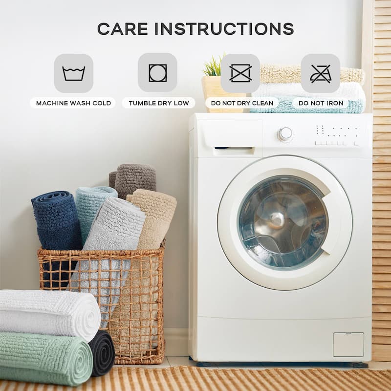 Madison Park Signature Splendor 100-percent Cotton Tufted 3000 GSM Reversible Bath Rug