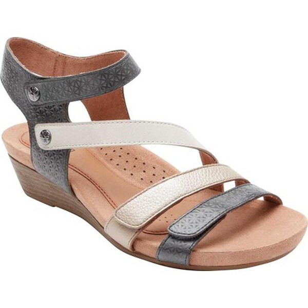 rockport cobb hill hollywood wedge sandal