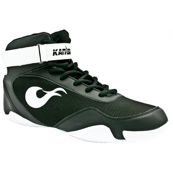 Shop Kanisi Unanimous Boxing Shoes Black White Overstock 26031378