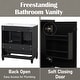preview thumbnail 95 of 134, Christopher Knight Home 30" Stylish and Functional Bathroom Vanity with Sink