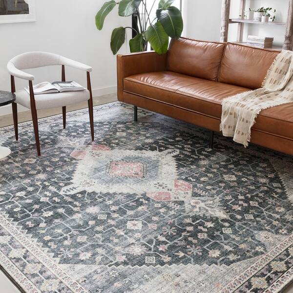 Shop Alexander Home Leanne Traditional Distressed Printed Area Rug On Sale Overstock 27555268