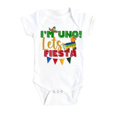 Mexican Fiesta - Baby Boy Girl Clothes Infant Bodysuit Funny Cute Newborn 1B