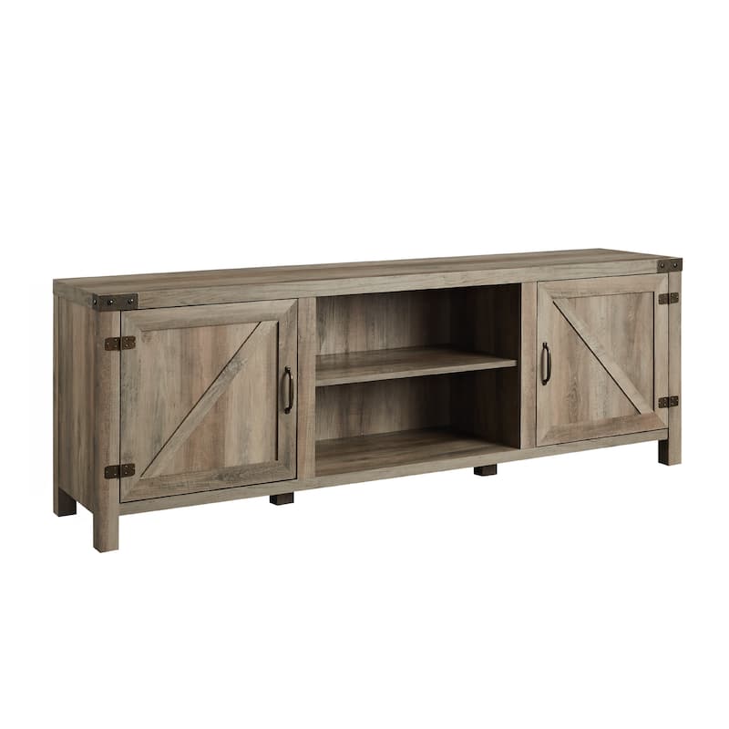 Middlebrook Firebranch 70-inch Barn Door TV Stand