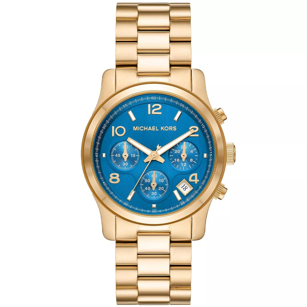 Michael Kors Women's Runway Blue Dial Watch - MK7353 - 6 (36)