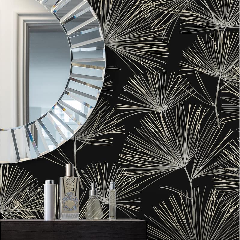NextWall Pine Needle Peel and Stick Wallpaper