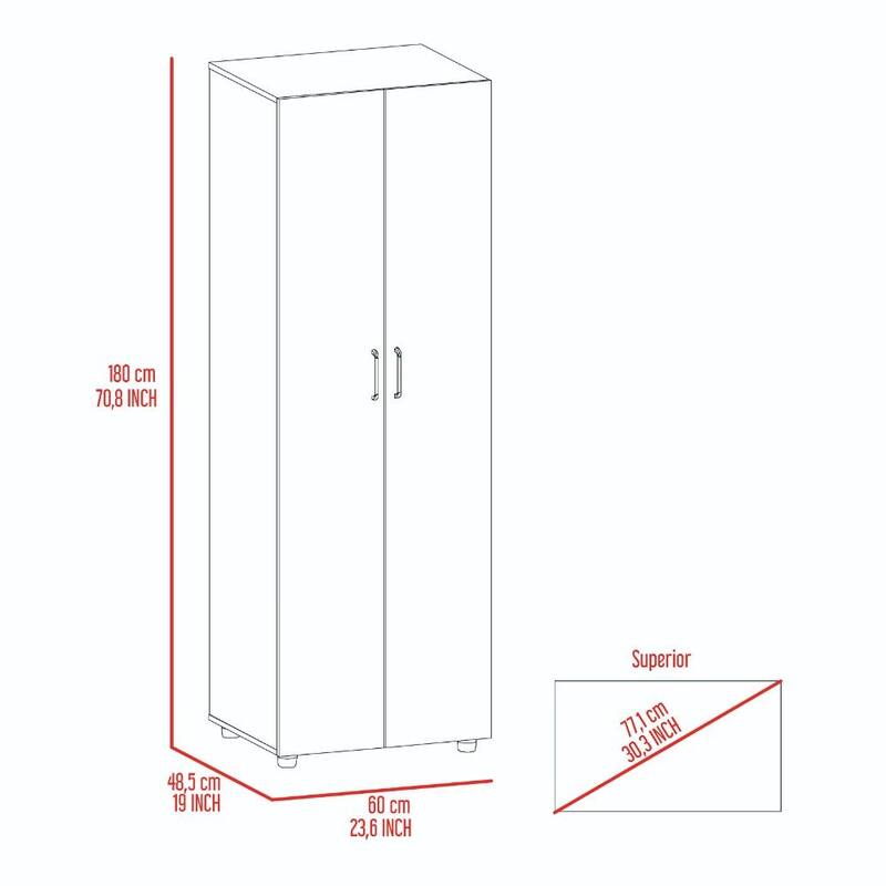 Armoire for Living Room ,Apartment, Bedroom, Black