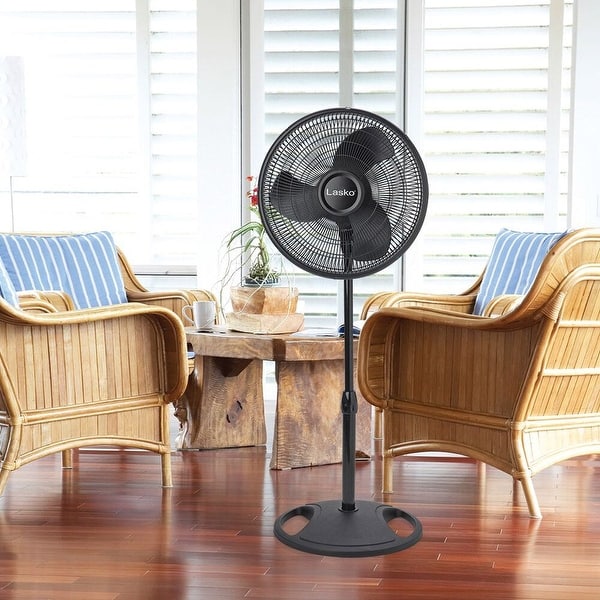 Lasko 16 Inch Oscillating Stand Fan - Black Lasko 2521 16 Inch Oscillating Stand  Fan - Bed Bath u0026 Beyond - 15286785