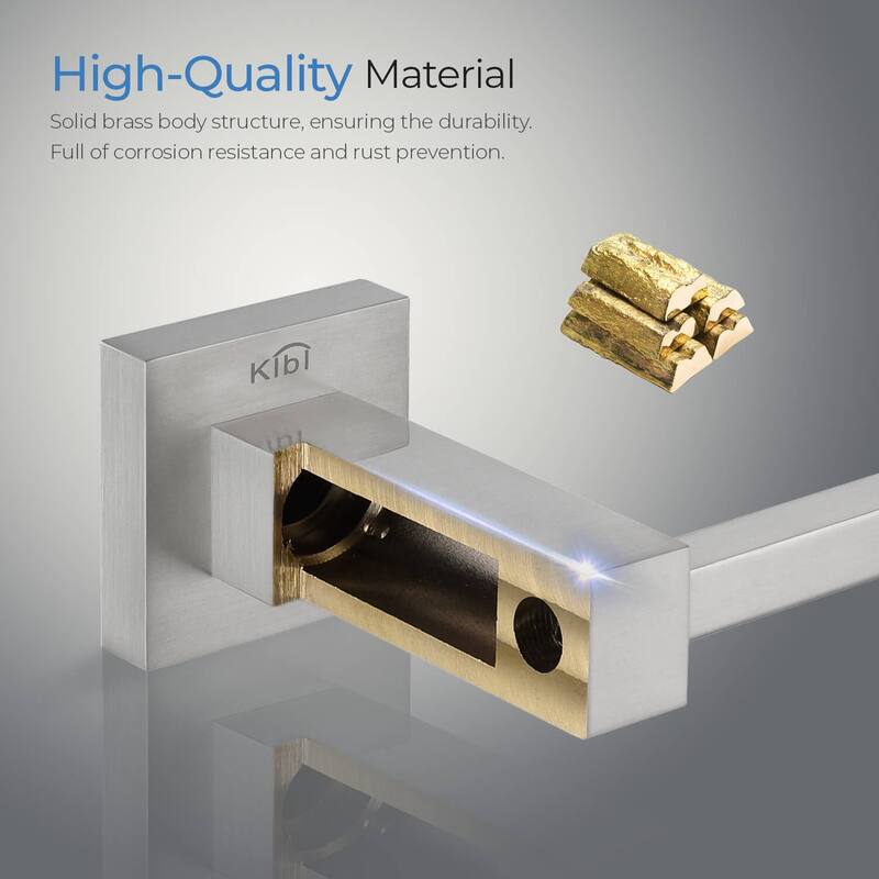 Cube 10 inch Bathroom Towel Bar