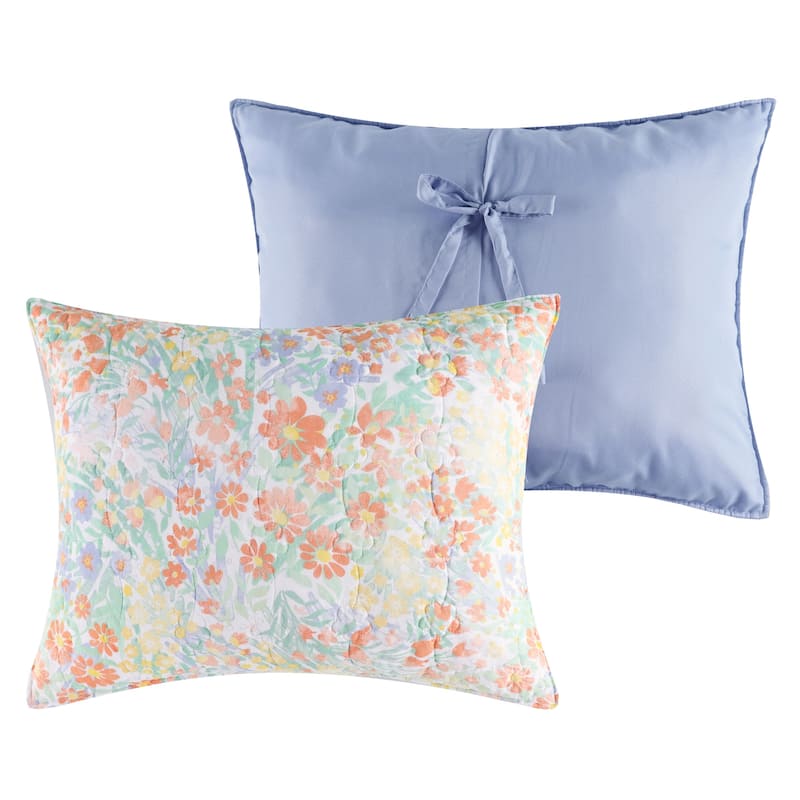 Greenland Home Fashions Alice Modern Floral Quilt Set