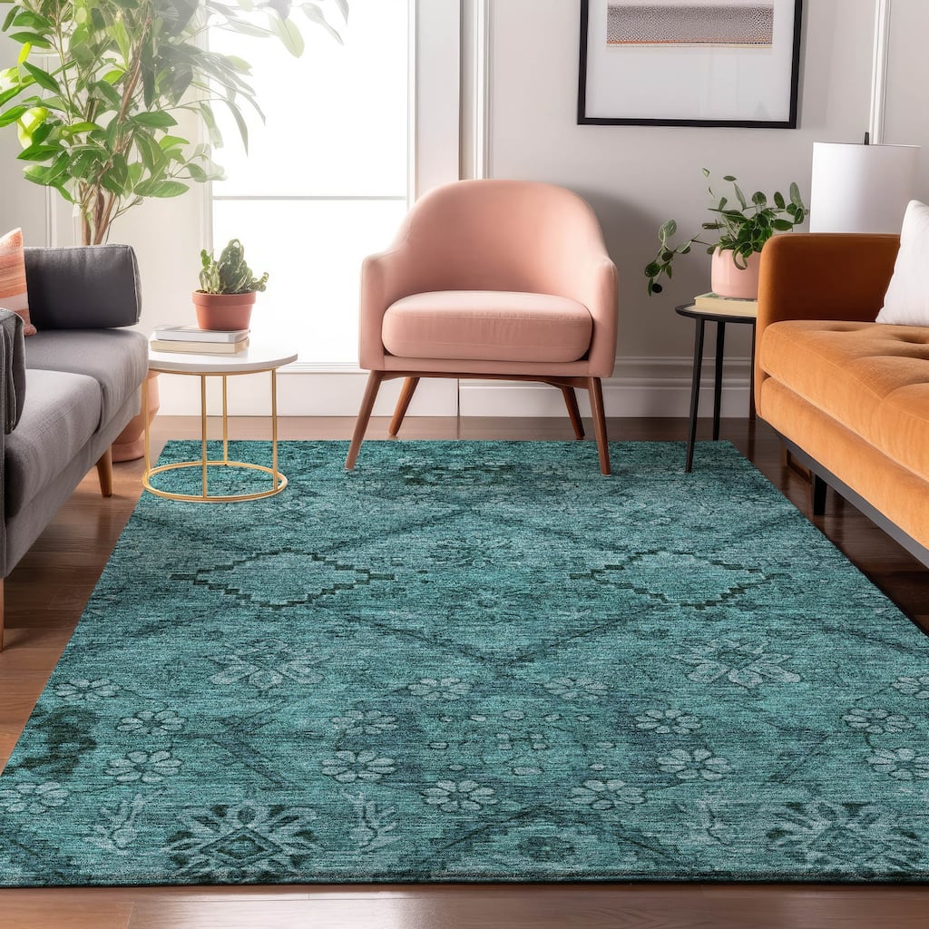 Premium Washable Super Soft Boho Moroccan Mayfield Rug