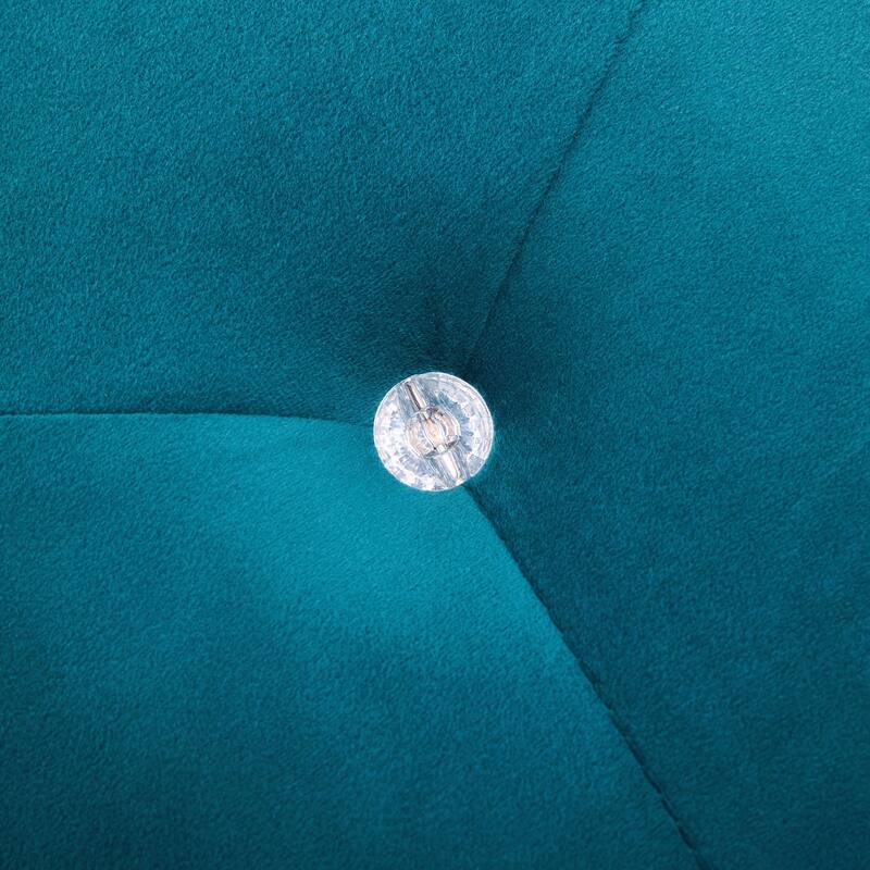 Elegant Velvet Polygon Diamond Tufted Storage Ottoman for Living Room and Bedroom