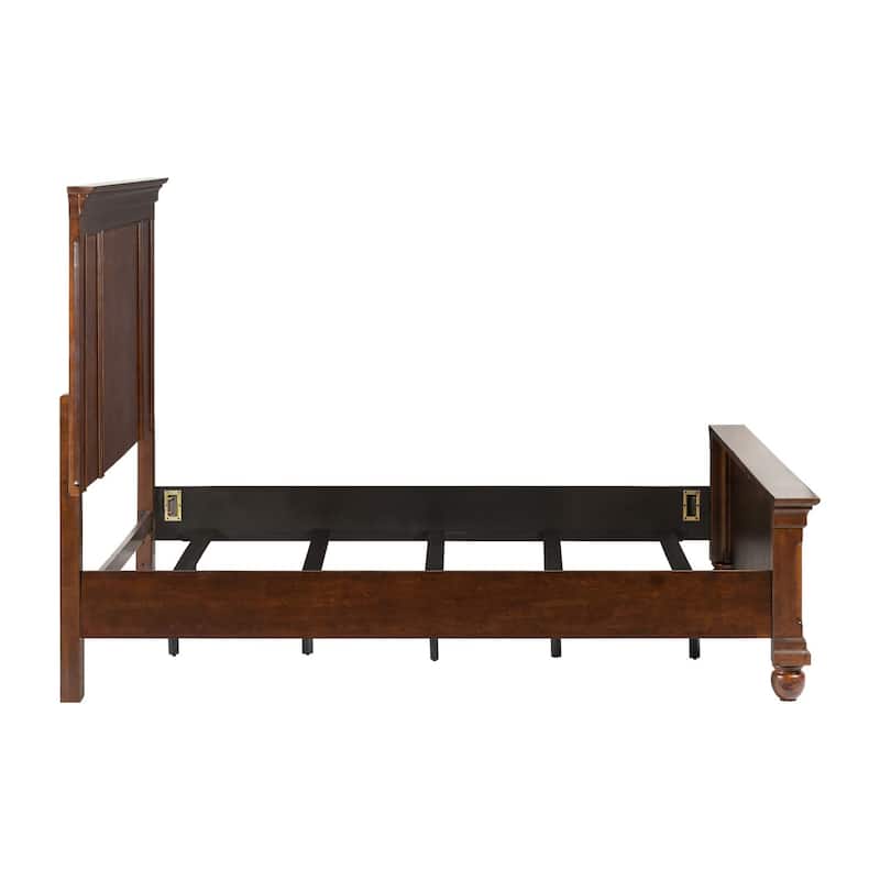 Liberty Furniture Rustic Traditions Panel Bed, Dresser & Mirror, Chest, Nightstand - King, Queen
