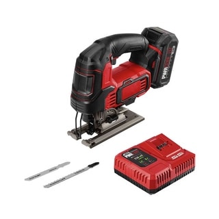340W Powerful Cordless Jigsaw Tool Set, Cordless Jigsaw With 2.0AH Battery & Charger, Lightweight & Portable Jigsaw For Wood Metal Cutting, Angle Cut ± 45 °, 4 Orbital Position Settings, 10pcs Blades - View #10