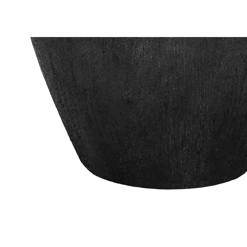 Lighting, 24"h, Table Lamp, Black Ceramic, Ivory / Cream Shade