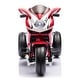 preview thumbnail 12 of 36, Electric Ride-On Motorcycle for Kids with Lighting Wheels, Music & Safe Design, Ages 3-4 Red