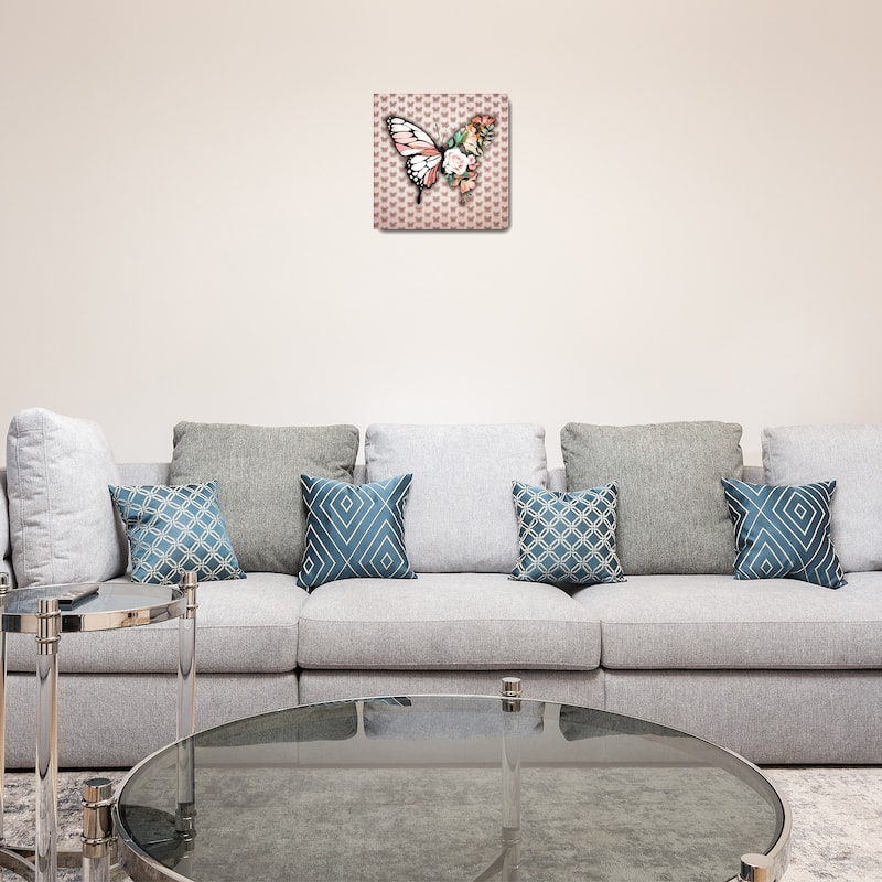 Matashi 5D Flower Butterfly Wall Art print