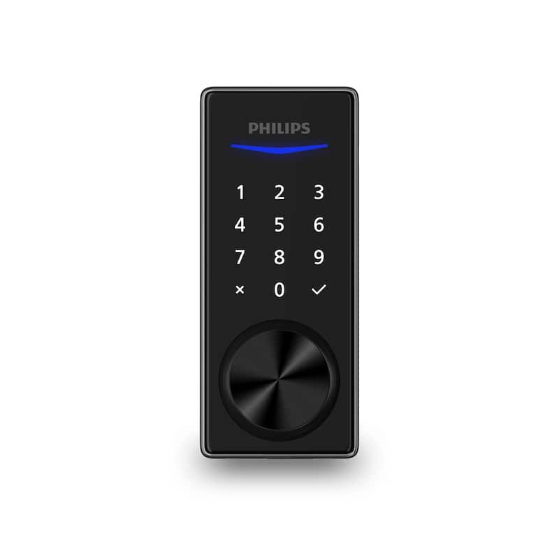 Philips Bluetooth Touchscreen Smart Deadbolt with Wi-Fi Bridge & Handle Set