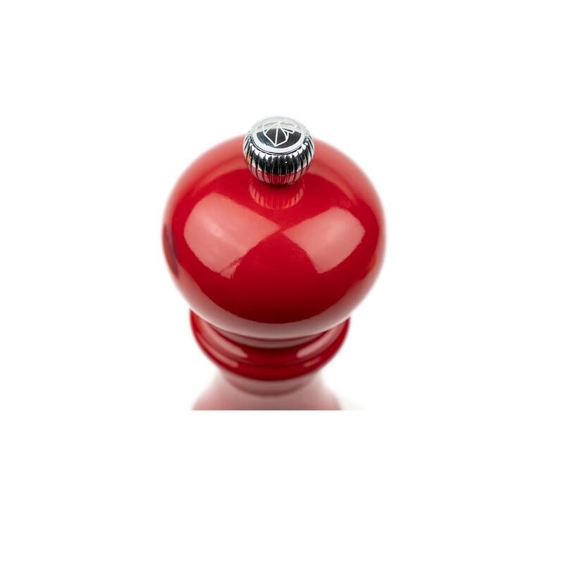 Peugeot Paris u'Select Zirlion Salt Mill, Passion Red, 9 inch, Adjustable Grind