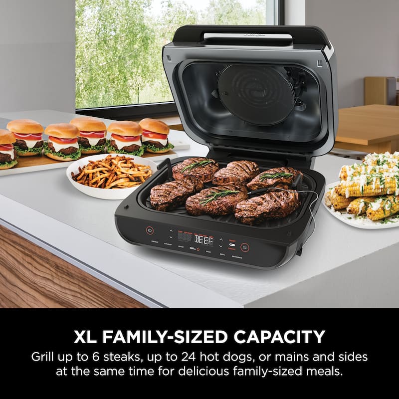 Ninja FG551 Foodi Smart XL 6-in-1 Indoor Grill with Smart Cook System