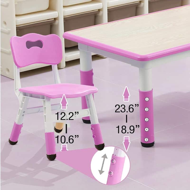 Kids Table and 6 Chair Set
