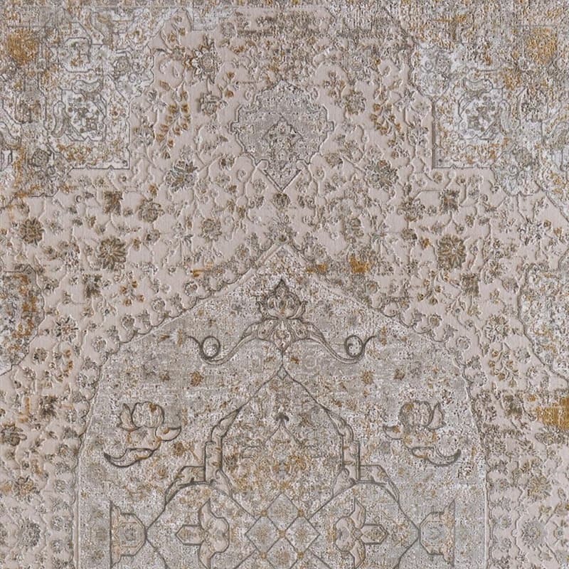 HomeRoots Oriental Traditional Rectangle Area Rug