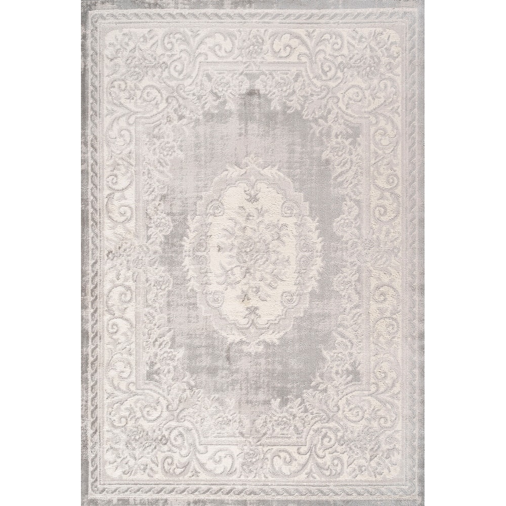JONATHAN Y Amir Cottage Medallion Area Rug