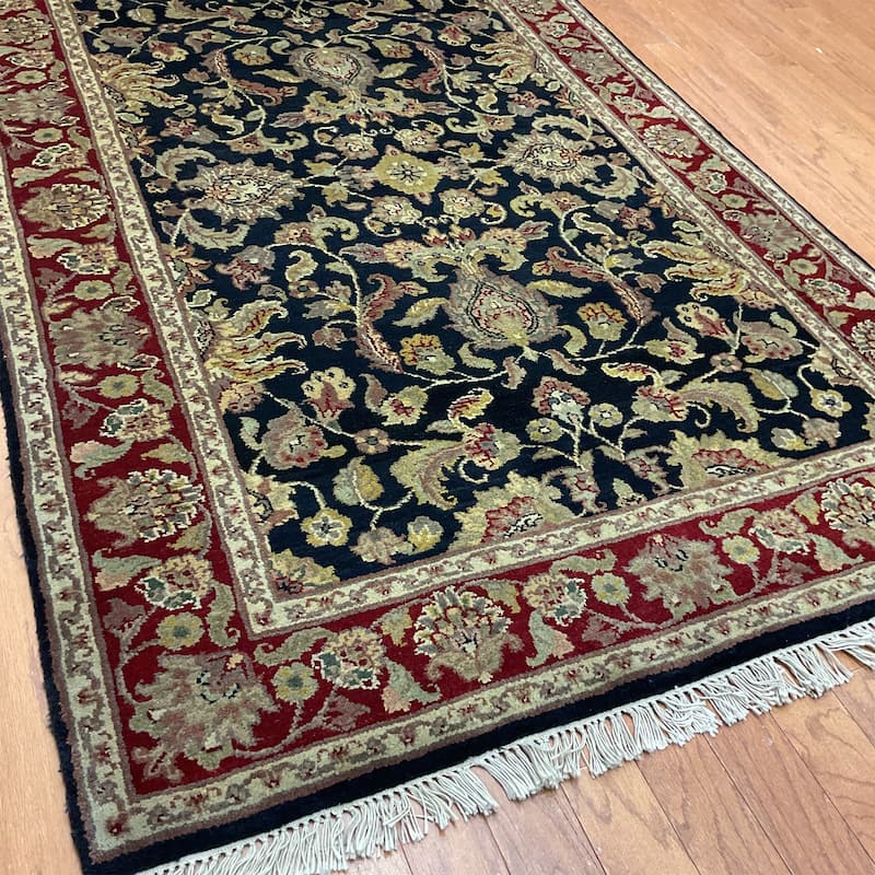HERAT ORIENTAL Handmade Mahal Wool Rug - 4' x 6'