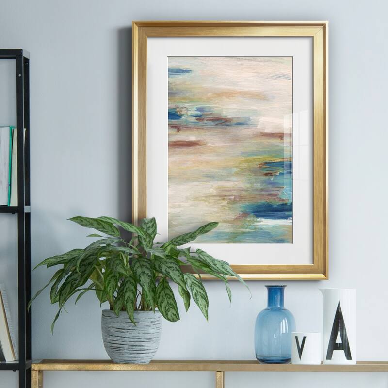 Meandering Coast Premium Framed Print - Ready to Hang