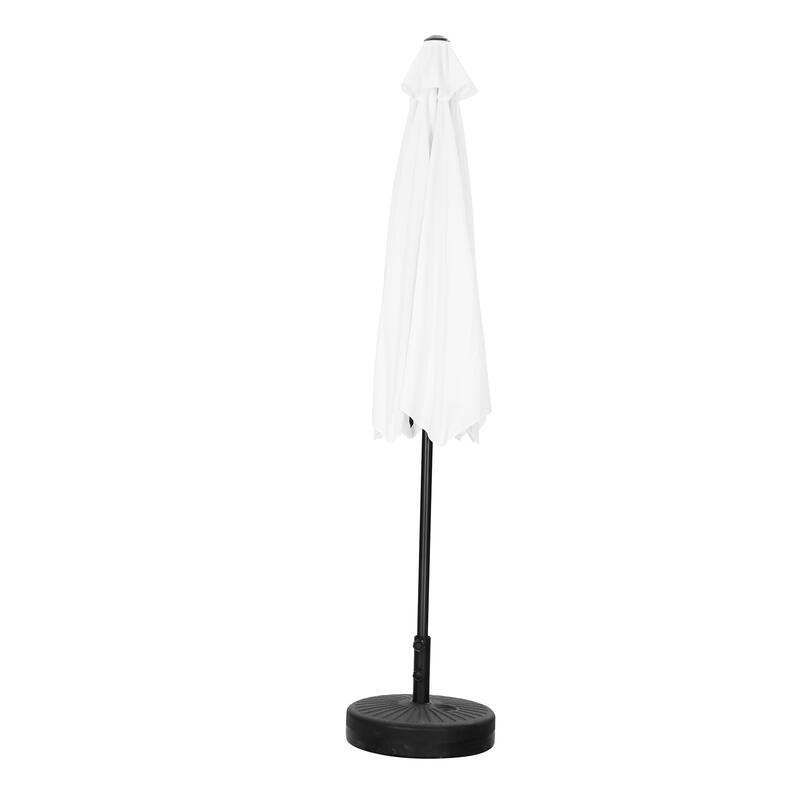Ainfox 9ft Outdoor Patio Umbrella Multi-color Crank Lift Without Base