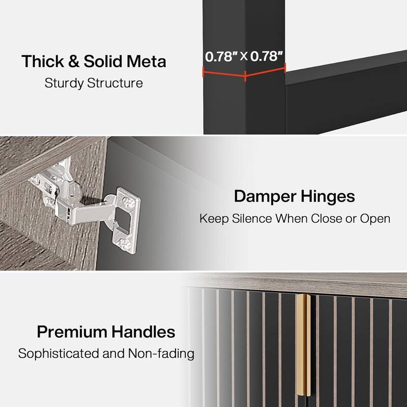 25 Pair Shoe Storage Cabinets with Doors for Bedroom Hallway Living Room