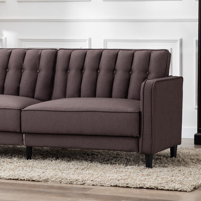 Noah Modern Button-tufted Sofa Bed