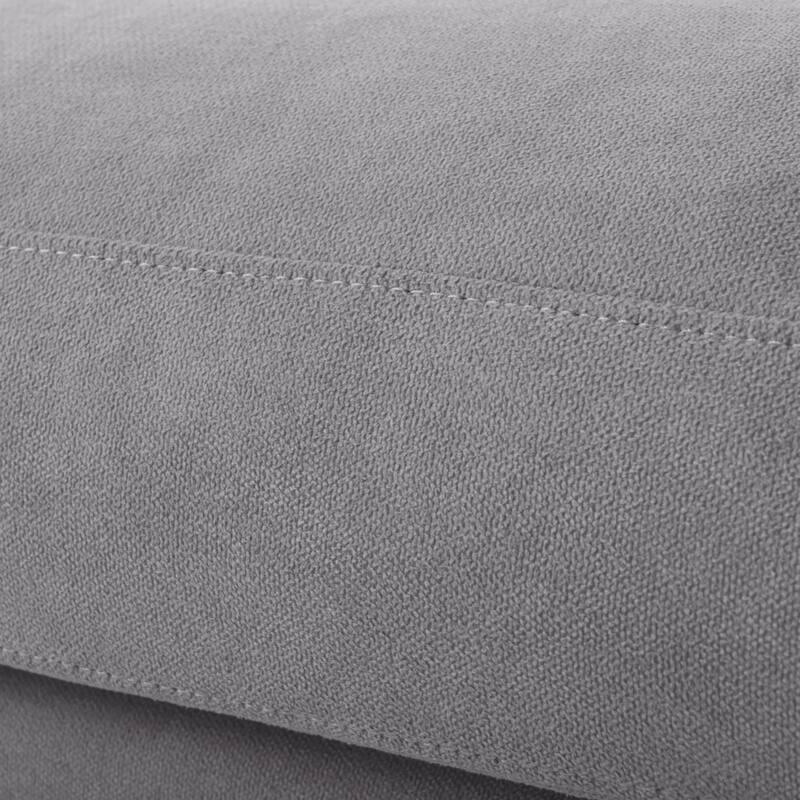 Upholstery Convertible Sectional Sofa, L Shaped Couch with Reversible Chaise