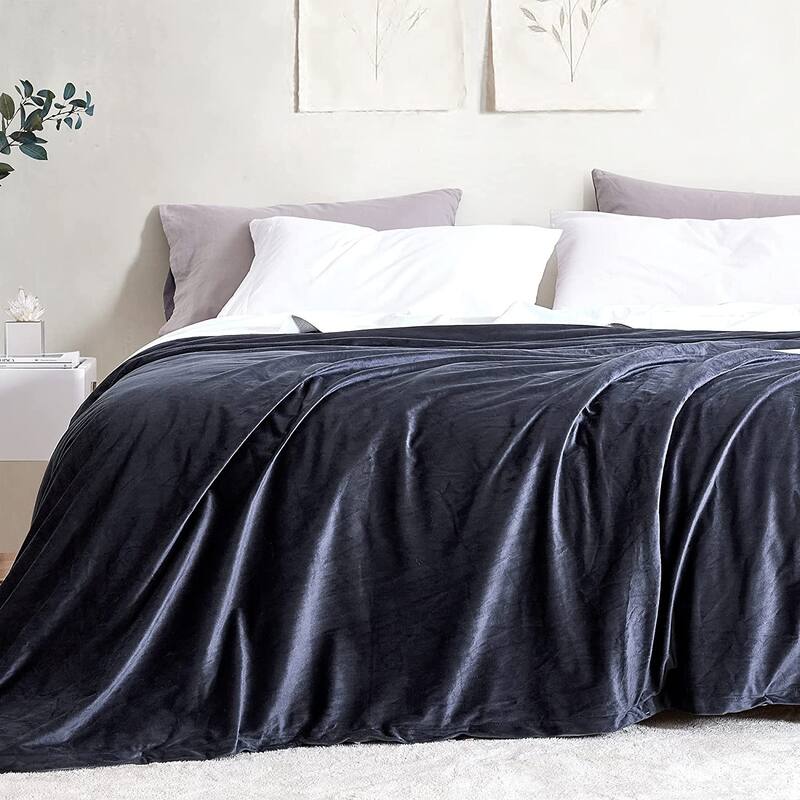 Chommie Weighted Coma Inducer® Comforter - Cuz I'm Cozy - Blackened Navy Ink