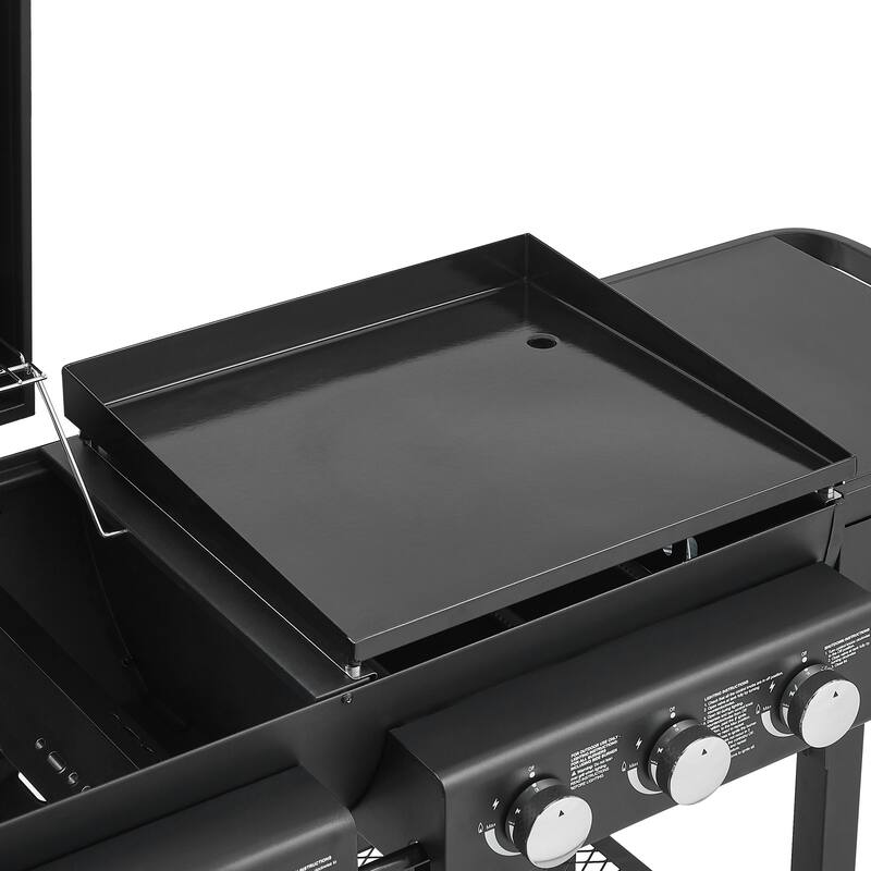 GDF Studio - Firecrest Pro All-in-One Propane Gas Grill with Griddle