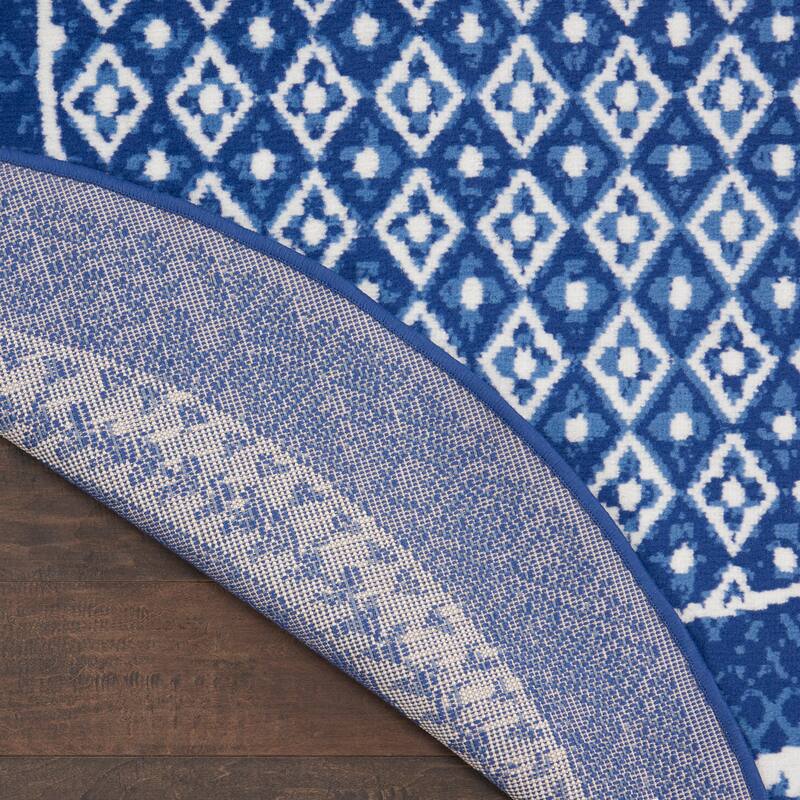 Nourison Whimsicle Geometric Moroccan Bordered Area Rug