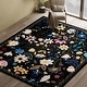 preview thumbnail 34 of 65, Nature Floral Non-Slip Machine Washable Colorful Modern Area Rug