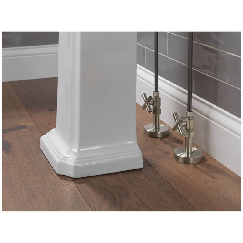 Delta DT021201 Straight Supply Stop Valve with Cross Handle