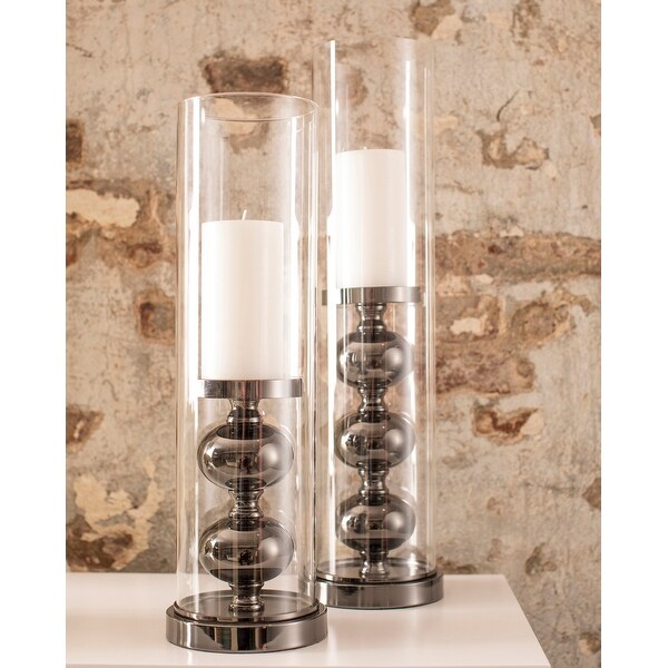 decorative glass candle holders