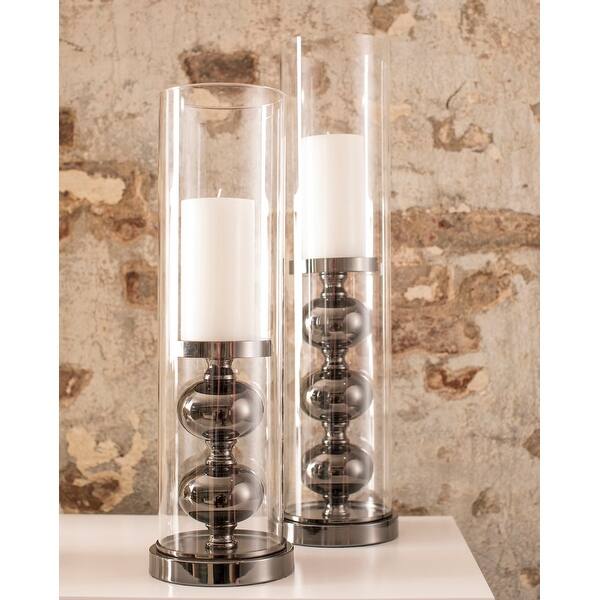 Shop Stylecraft Sc Ac321100 Steel And Glass Enclosed Pillar
