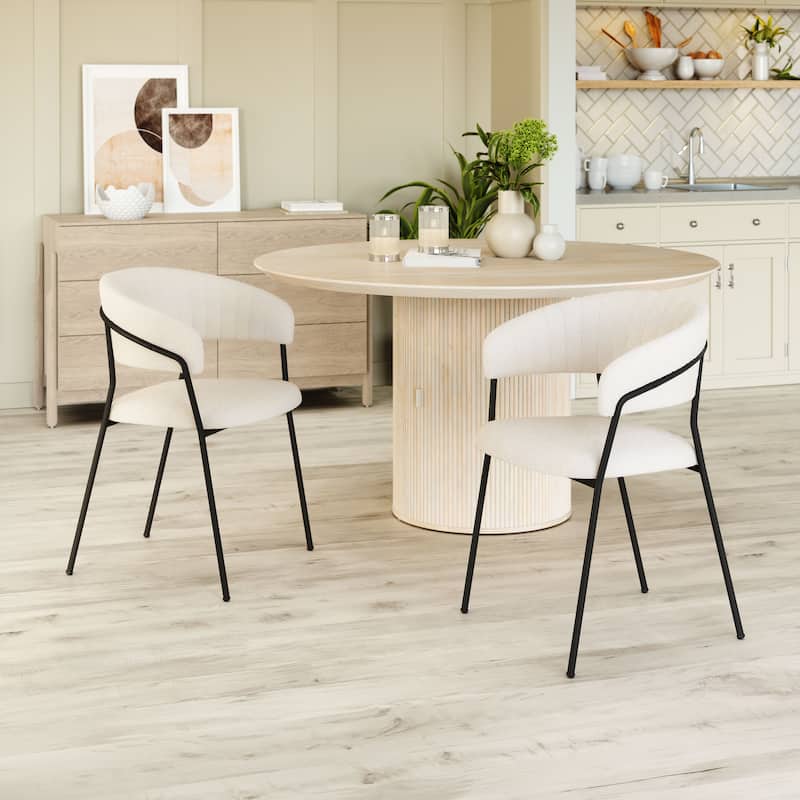 Josephine Dining Chair Cream - Cream