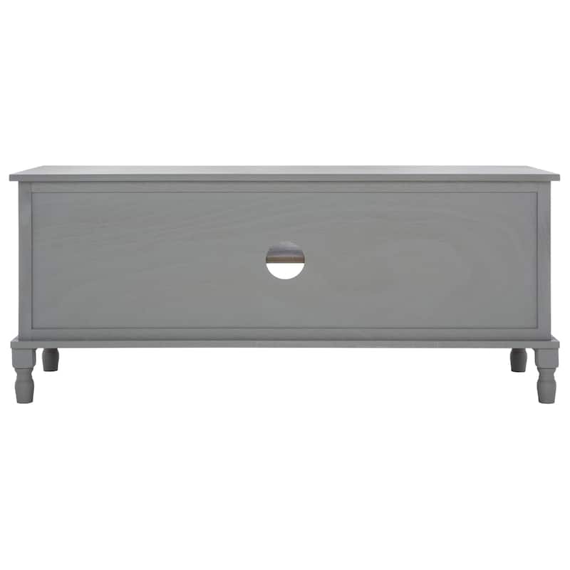 SAFAVIEH Caitlyn 2 Door 1 Shelf Media Stand - 47" W x 16" D x 20" H - 47Wx16Dx20H