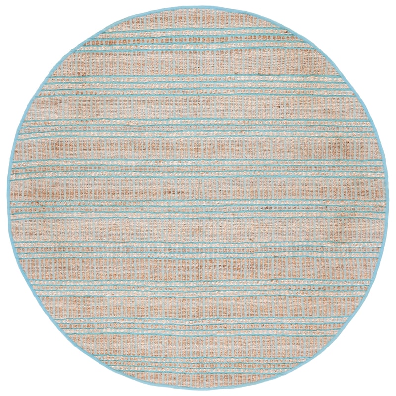 SAFAVIEH Handmade Natural Fiber Marharita Geometric Seagrass Rug