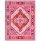 preview thumbnail 35 of 51, SAFAVIEH Handmade Bellagio Gracia Modern Oriental Wool Rug 10' x 14' - Red Pink/Ivory - Rectangle