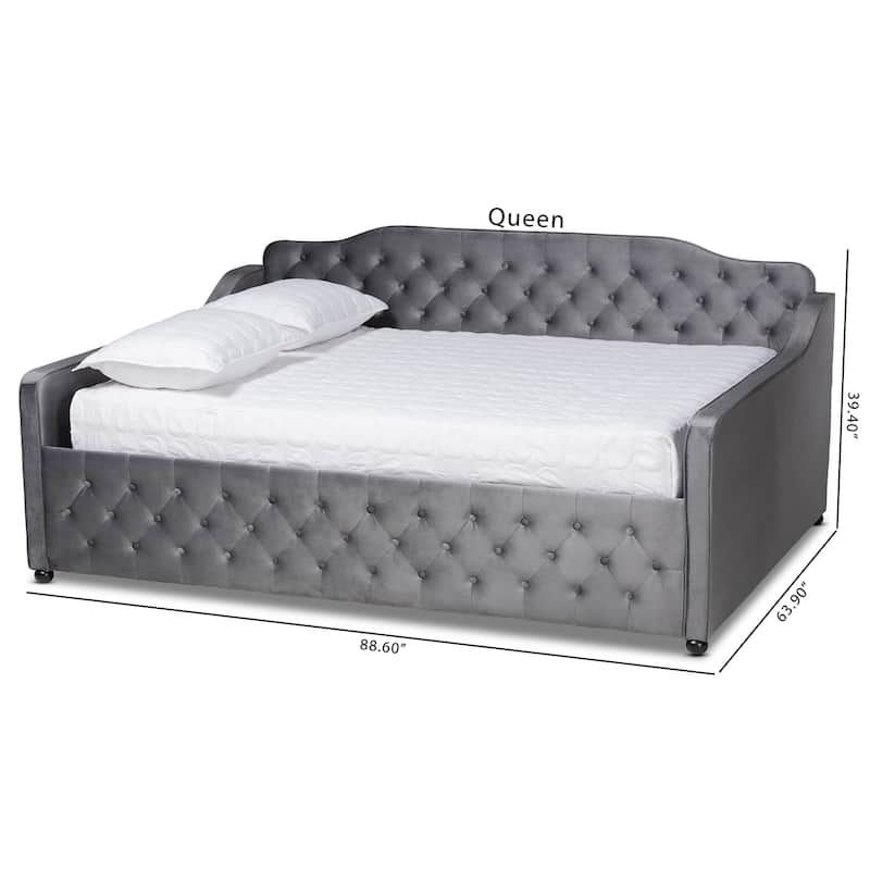 Silver Orchid Raag Transitional Contemporary Daybed
