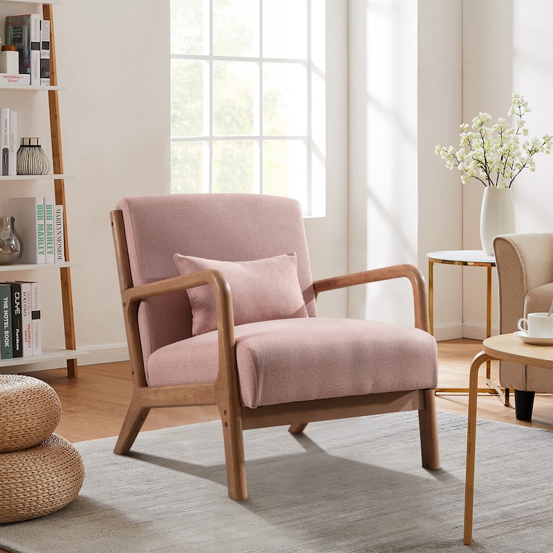 Aston Modern Solid wood Accent Chair for Living Room