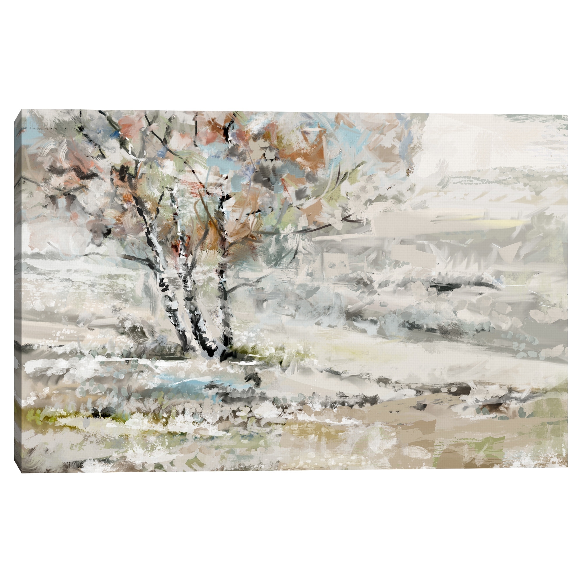 Meadow Tree by Studio Arts Canvas Art Print