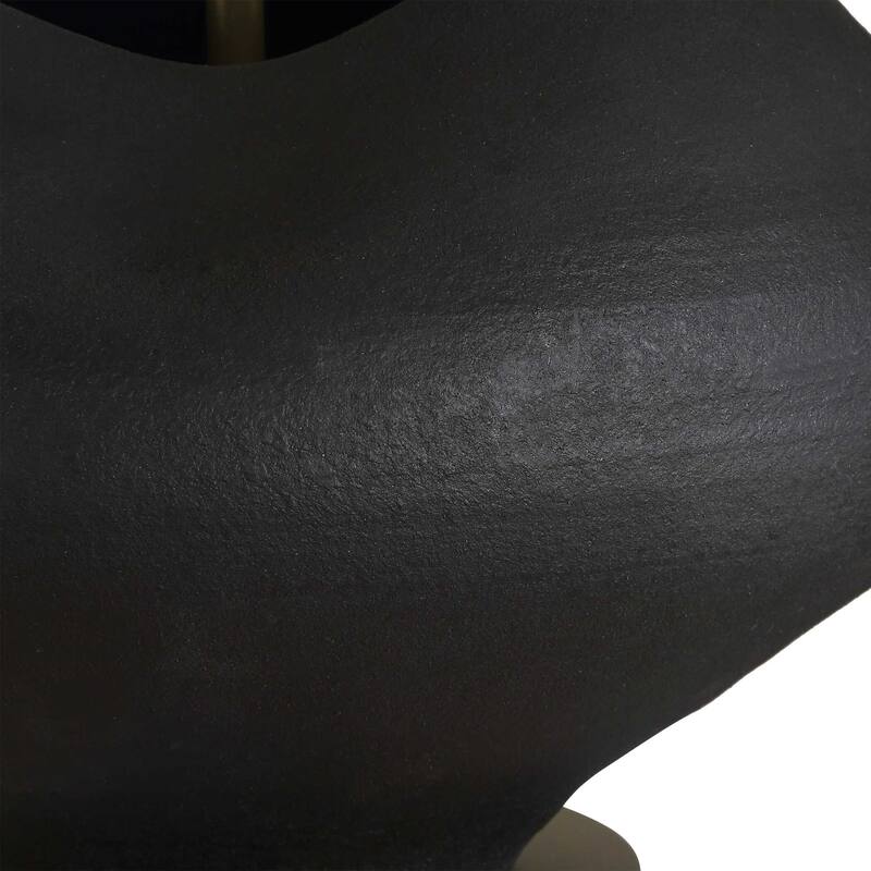 Uttermost Nocturne Aged Black Table Lamp - 20"W x 20"D x 23.5"H