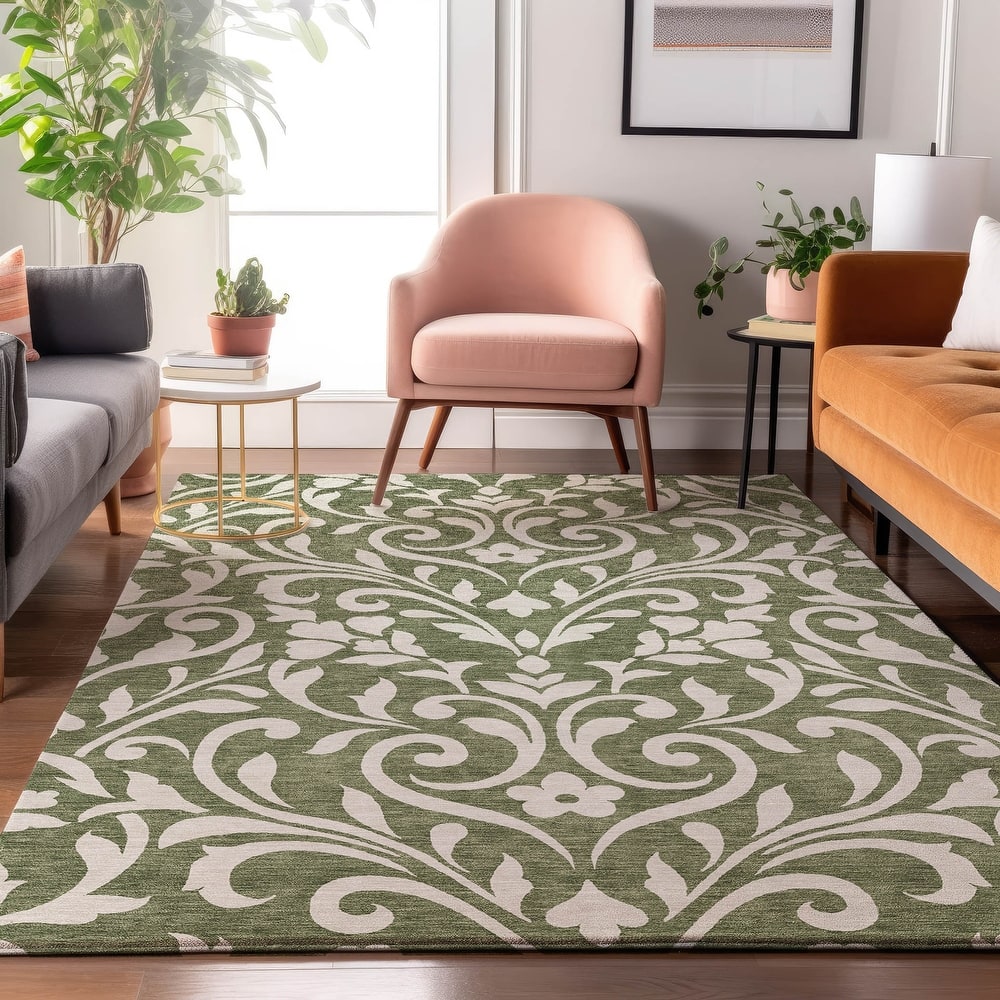 Premium Washable Super Soft Floral Chic Mayfield Rug