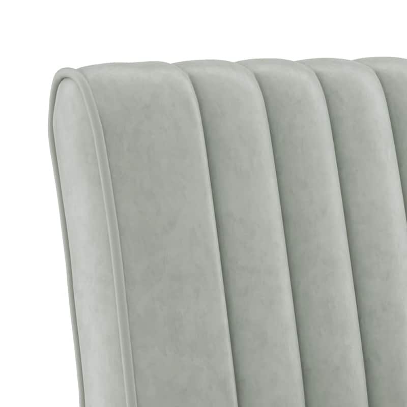 vidaXL Slipper Chair different color Velvet - 18.9" x 25.2" x 28.3"