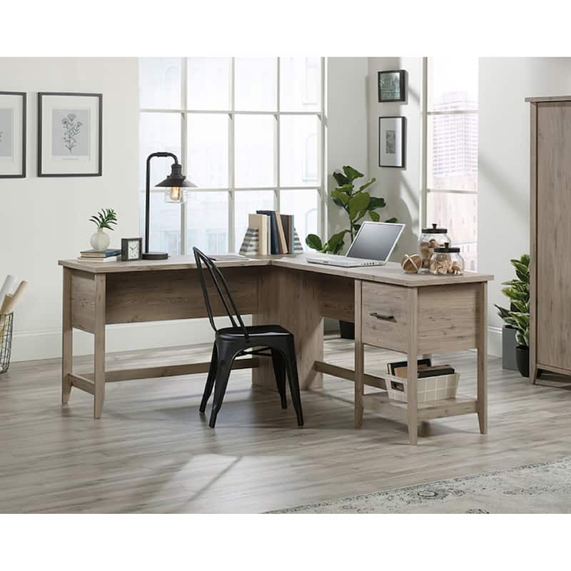 Sauder Summit Station Collection L-Shaped Office Executive Desk